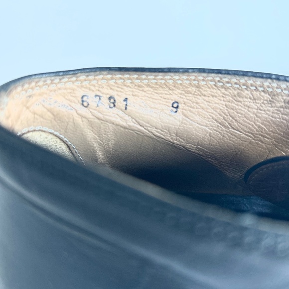 Men’s Toschi CIS Equipped Carbonlite Black Genuine Leather Oxfords Boots size 9 - Picture 10 of 16